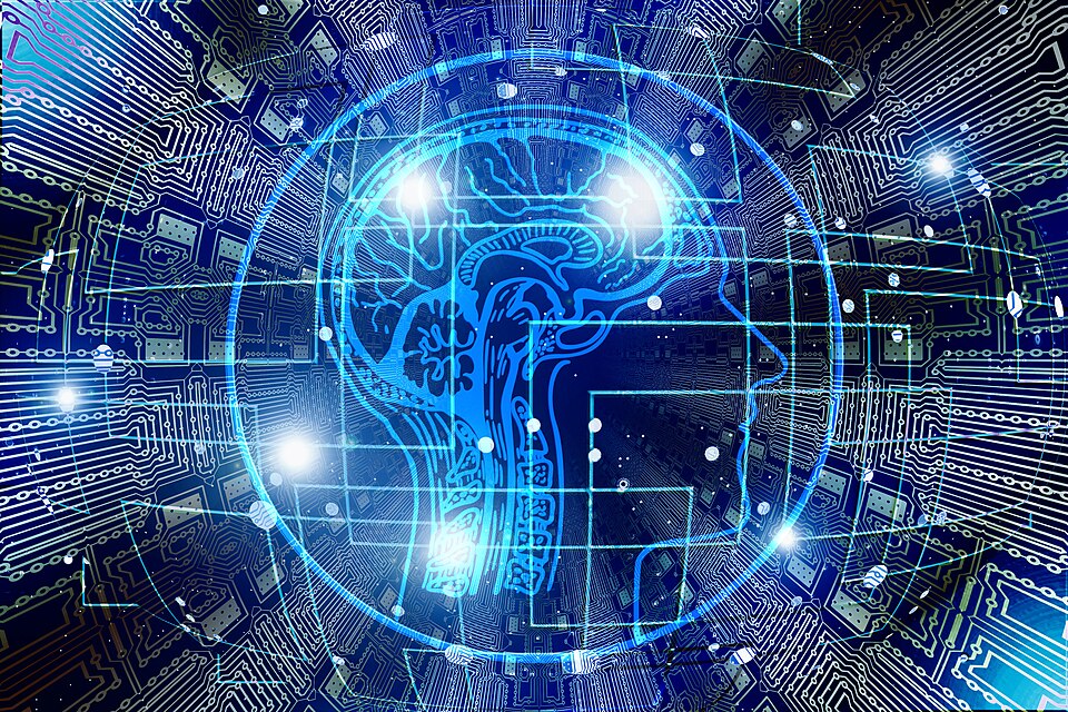 Artificial intelligence concept visualization