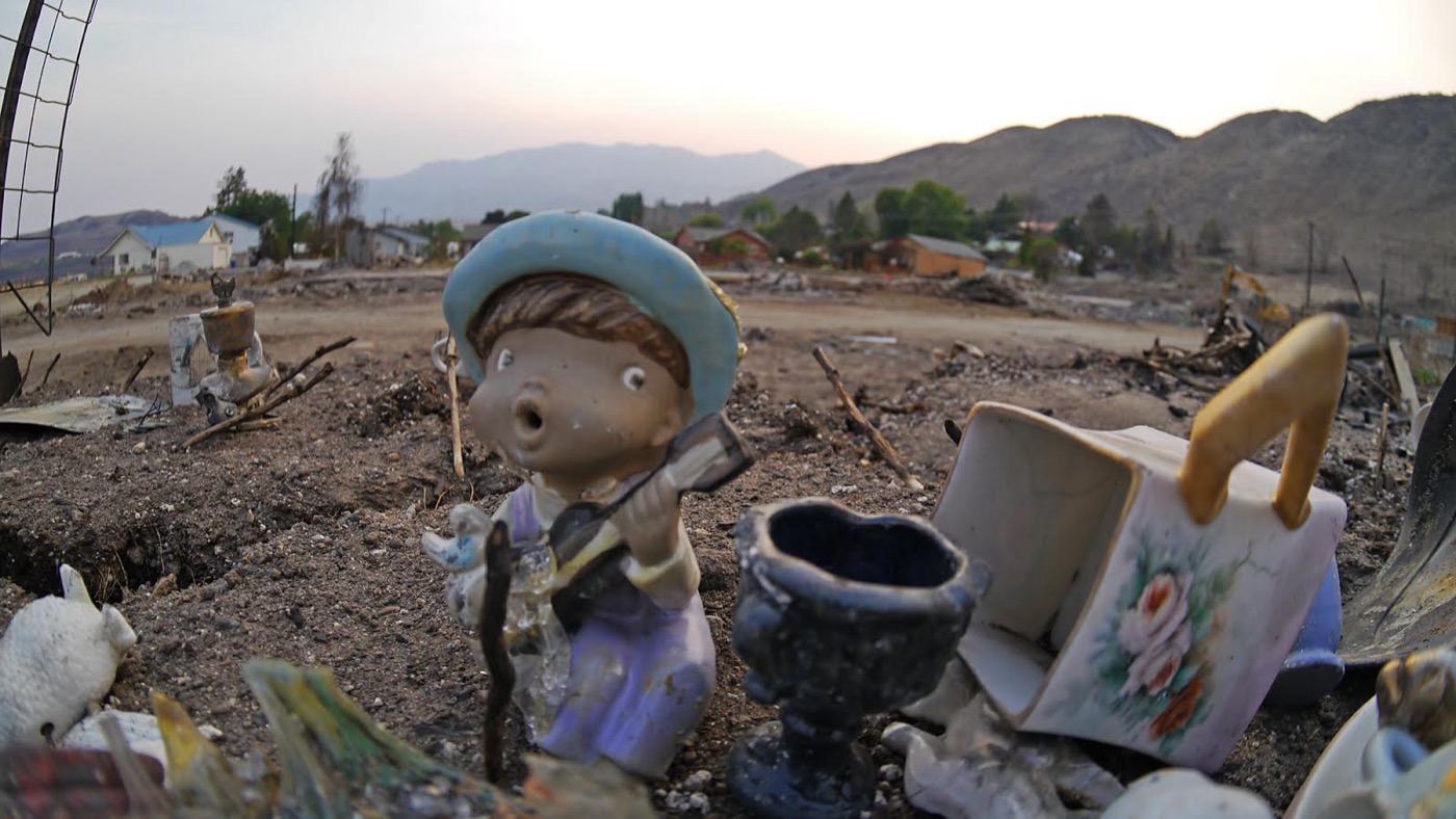 Pateros, WA wildfire aftermath