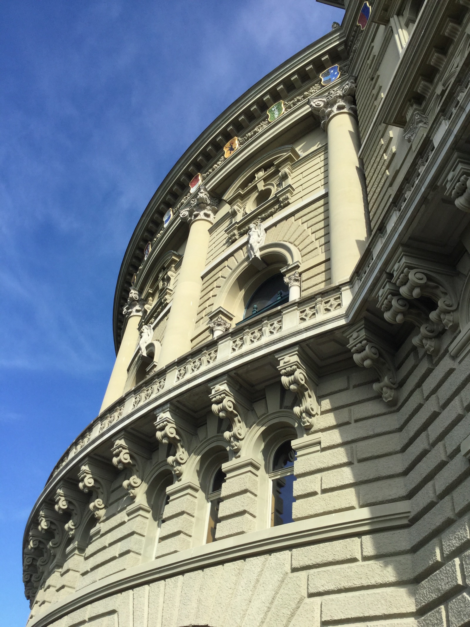 The Bundeshaus, Switzerland's Federal Palace, in Bern