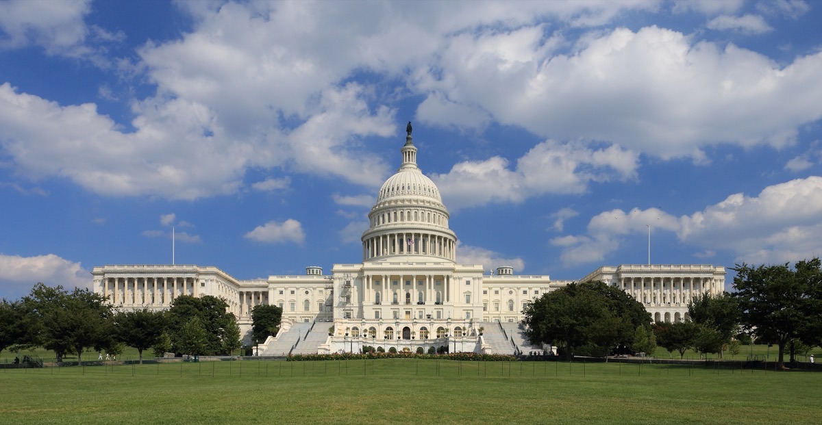 The west side of the U.S. Capitol building in Washington, D.C.